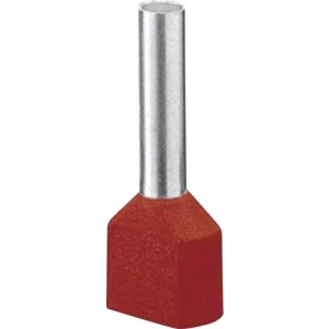 Dvostruki kabelski završetak 1 x 1 mm x 8 mm djelomično izolirani, crvene boje Phoenix Contact 3200810 100 kom. slika