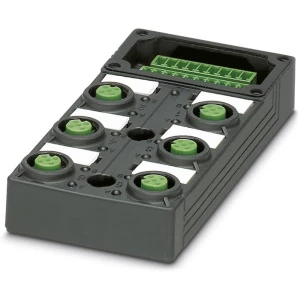 Kutija za senzore/aktore, pasivna M12-razdjelnik s navojem od umjetne mase SACB-6/12 L-C GG SCO P 1452893 Phoenix Contact 1 kom. slika