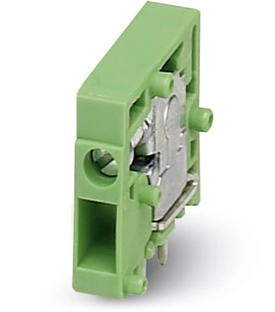 Vijčana blok stezaljka 2.50 mm broj polova: 1 FRONT 2,5-H/SA10 Phoenix Contact zelene boje 50 kom. slika