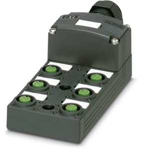 Kutija za senzore/aktore, pasivna M12-razdjelnik s navojem od umjetne mase SACB-6/12-L-P SC SCO 1453012 Phoenix Contact 1 kom. slika