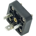 Konektor za magnetski ventil, serija A 210 crne boje 43-1000-03 broj polova:2+PE Binder sadržaj: 1 kom.