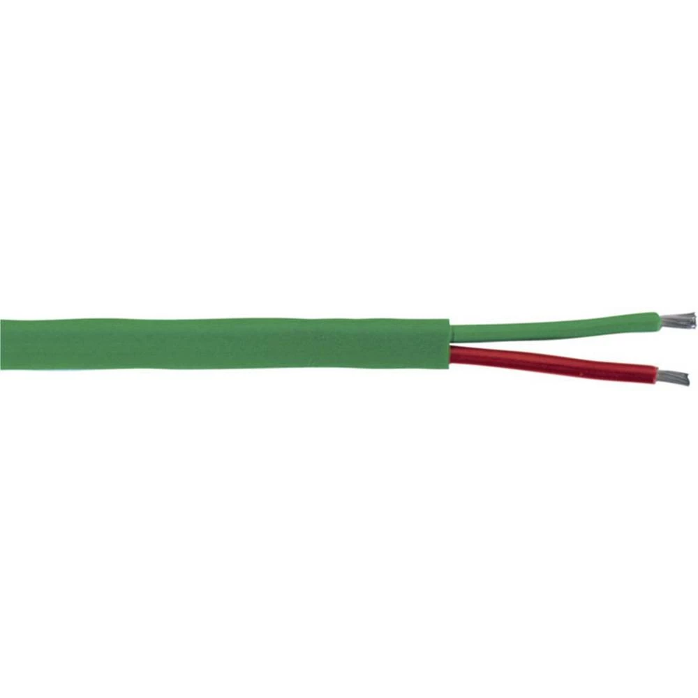 LAPP 0154010/100 kabel za termoelemente 2 x 1.5 mm² zelena 100 m slika