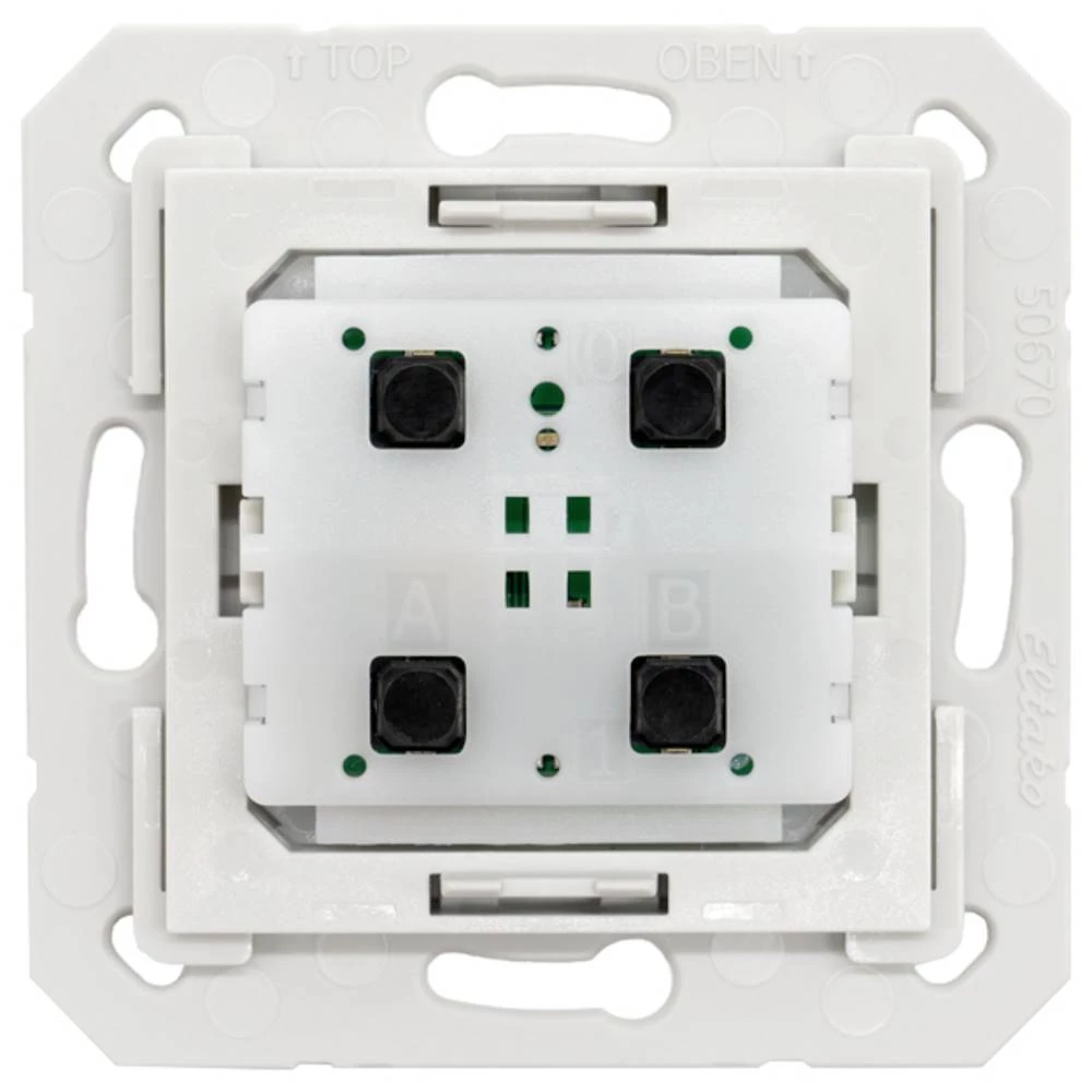 FTE215B Eltako radijski bežična tipka 4-kanalni nadžbukna Domet (maks. u otvorenom polju) 30 m slika