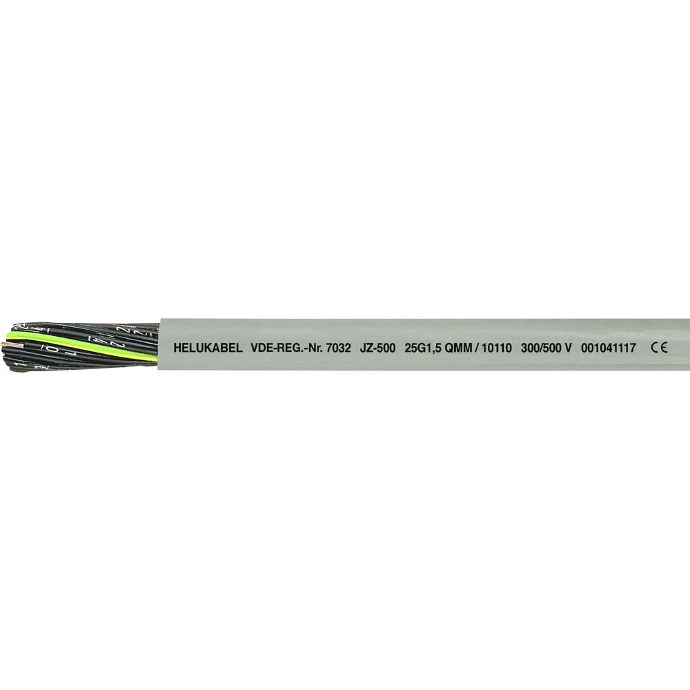 Helukabel JZ-500 kontrolni vod 4 G 0.50 mm² siva (RAL 7001) 10004 100 m slika