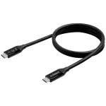 EDIMAX USB kabel USB 4.0, Thunderbolt™ 3 USB-C® utikač 0.5 m crna  UC4-0050TB