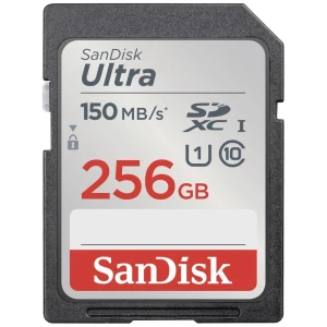 SanDisk SDXC Ultra 256GB (Class 10/UHS-I/150MB/s) sdxc kartica 256 GB UHS-Class 1 vodootporan, otporan na udarce slika