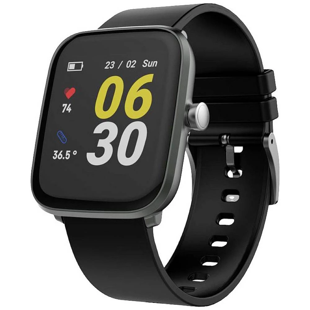 swisstone SW 630 BT pametan sat    crna slika