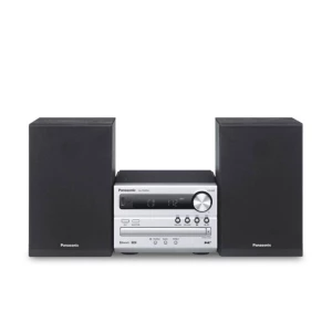 Panasonic SC-PM254EG-S stereo uređaj Bluetooth®, CD, DAB+, UKW, USB,  2 x 10 W crna, srebrna slika
