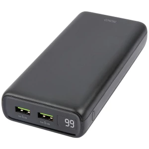 Deltaco - a nordic brand PB-C1004 powerbank (rezervna baterija) 20000 mAh  LiPo USB a, USB-C® crna slika