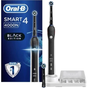 Oral-B Smart 4 4000 električna četkica za zube rotirajuća/oscilirajuća/pulsirajuća crna slika