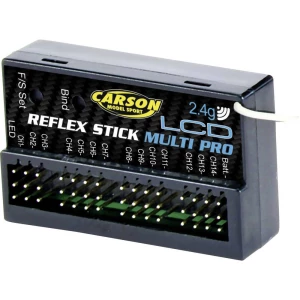 14-kanalni prijamnik Carson Modellsport Reflex Stick Multi Pro LCD 2,4 GHz slika