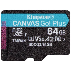 Kingston Canvas Go! Plus microsd kartica 64 GB Class 10 UHS-I slika