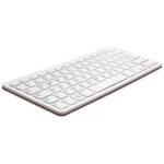 Raspberry Pi® Raspberry Tastatur weiß USB tipkovnica njemački, qwerty, Windows ® bijela, crvena USB hub
