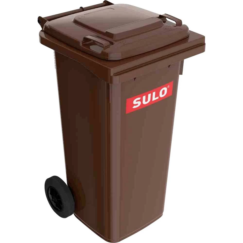 SULO 9000466120 kanta za smeće 120 plastika (D x Š x V) 480 x 555 x 945 mm smeđa boja N/A 1 kom. slika