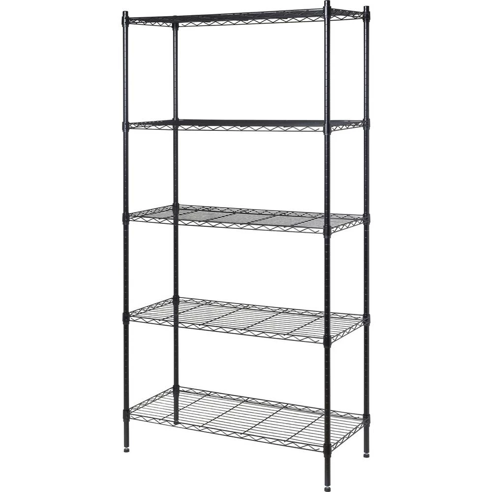 TOOLCRAFT TO-10565271 stalak za pohranu u cijelosti 160 kg (Š x V x D) 900 x 1815 x 400 mm željezo crna slika