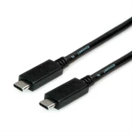 Roline USB kabel USB 3.2 gen.2 (USB 3.1 gen.2) USB-C® utikač 2.00 m crna 11029055