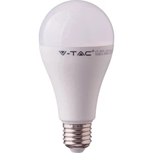 V-TAC LED ATT.CALC.EEK A+ (A++ - E) E27 Klasičan oblik 15 W = 85 W Neutralna bijela (Ø x D) 66.5 mm x 134 mm 1 ST slika
