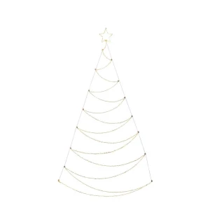 Konstsmide 3924-890 umjetno božićno drvce sa lampicama božić jantar LED srebrna Energetska učinkovitost 2021: E (A - G) slika