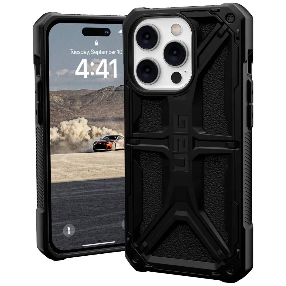 Urban Armor Gear Monarch Pogodno za model mobilnog telefona: iPhone 14 Pro, crna Urban Armor Gear Monarch case Apple iPhone 14 Pro crna slika