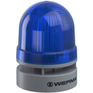 Werma Signaltechnik Signalna svjetiljka Mini TwinFLASH Combi 12VAC / DC BU Plava boja 12 V/DC 95 dB slika