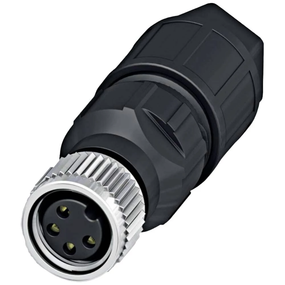 Lütze 490126 utični konektor za senzor/aktivator žženski konektor, ravni, ravni muški konektor Broj polova: 4 1 St. slika