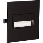 Zamel Sona 14-211-62 LED ugradbena zidna svjetiljka 0.42 W Toplo-bijela Crna