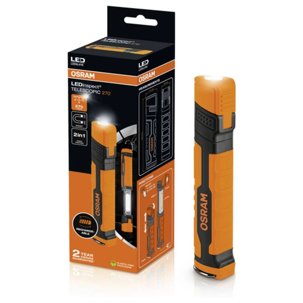 OSRAM radno svjetlo LEDinspect TELESCOPIC 270 270 lm LEDIL419 slika