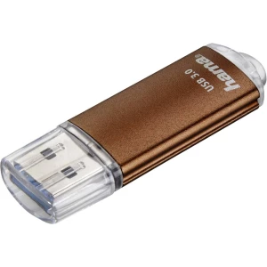 Hama Laeta USB Stick 128 GB Smeđa boja 124005 USB 3.0 slika