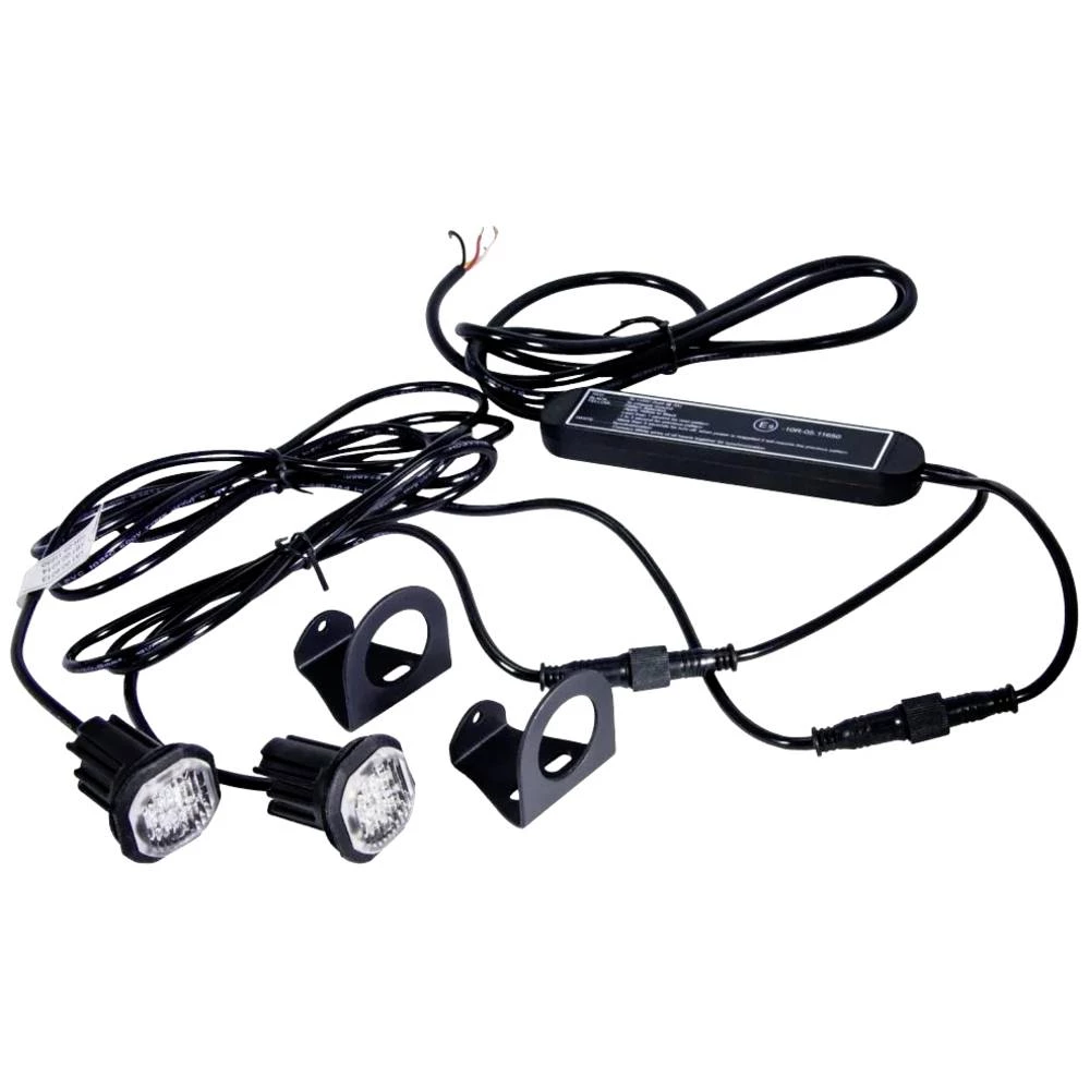 Swedstuff bočne bljeskalice/križne bljeskalice  850122HP-A 12 V/DC, 24 V/DC  ugradnja, nadgradnja, fiksna montaža narančasta slika