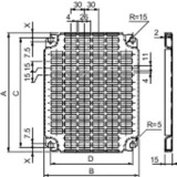 Montažna ploča (D x Š) 400 mm x 600 mm Schneider Electric NSYMR46 1 ST