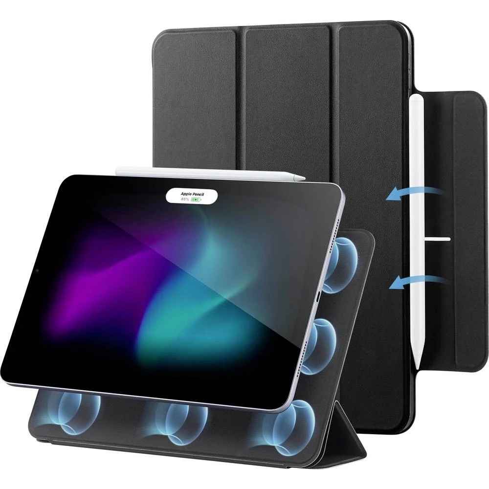 ESR Rebound Magnetic Case tablet etui Apple iPad Pro 13" (M4 2024) 33 cm (13") etui s poklopcem crna  slika
