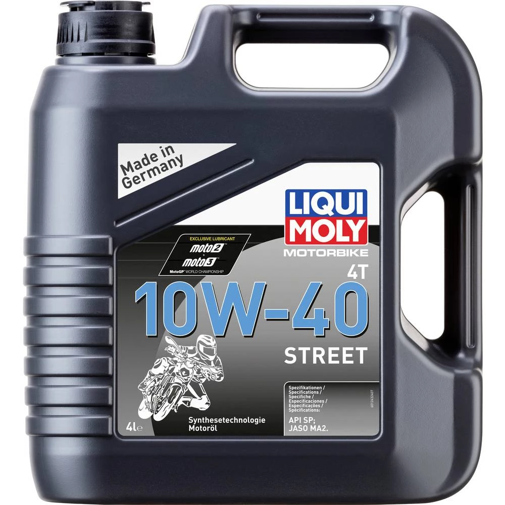 Liqui Moly Motorbike 4T 10W-40 Street 1243 motorno ulje 4 l slika