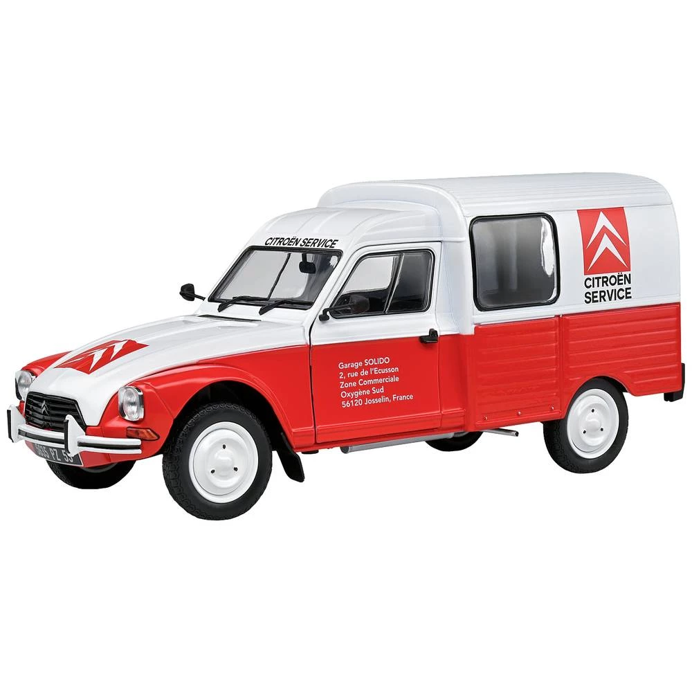 Solido Citroen Pannenserv. weiß 1:18 model automobila slika