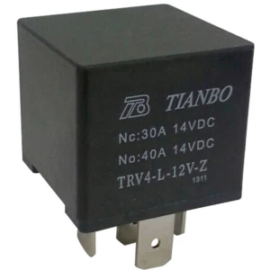 Tianbo Electronics TRV4 L-12V-Z automobilski relej 12 V/DC 1 prebacivanje slika