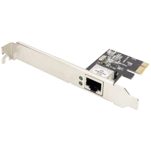 Gigabit Ethernet PCI Express kartica, 32-bitna, nosač niskog profila, skup čipova: Realtek RTL8111H Digitus DN-10130-1 mrežna kartica 1 GBit/s RJ45, PCIe slika