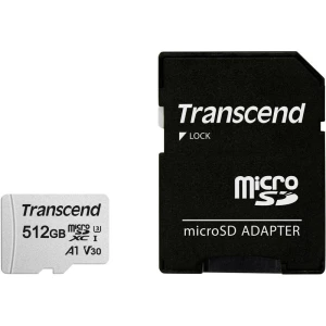 Transcend Premium 300S microsdxc kartica 512 GB Class 10, UHS-I, UHS-Class 3, v30 Video Speed Class, A1 Application Performance slika