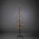 LED dizajn drvce 150 cm Jantarna boja Konstsmide 3386-700 Crna