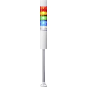 Signalni toranj LED Patlite LR6-5M2PJBW-RYGBC 5-bojno, Crvena, Žuta, Zelena, Plava boja, Prozirna 5-bojno, Crvena, Žuta, Zelena, slika