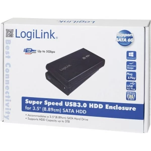 LogiLink UA0107 kućište za tvrdi disk 8,9 cm (3,5 inča) 3.5 palac USB 3.2 gen. 1 (USB 3.0) slika