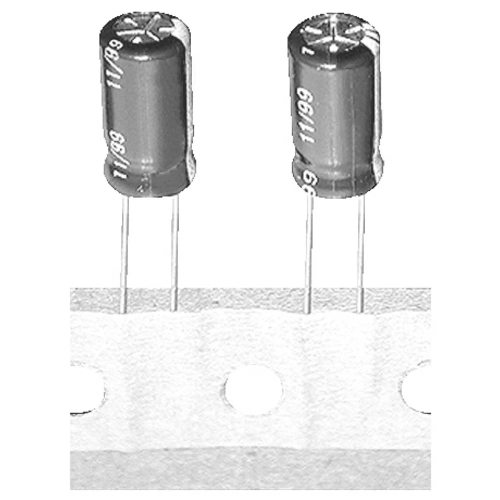 Kemet elektrolitski kondenzator radijalno ožičen 100 V 20 % 1 kom. slika