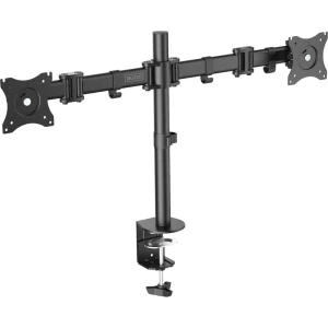 2-struki Stolni nosač za monitor 38,1 cm (15) - 68,6 cm (27) Vrtljivi nosač, Podesiv po visini, Nagibni i okretni, Rotirajuči, slika