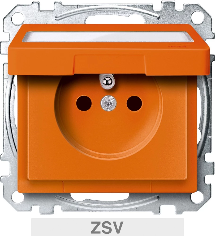 Merten Utičnica Sustav M Narančasta MEG2612-0302 slika