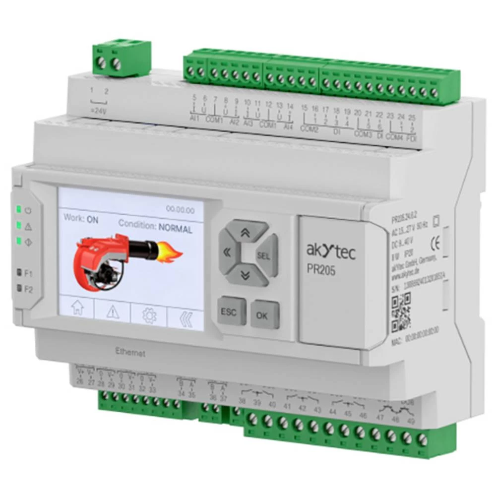 akYtec PR205.24.5.2 156317 PLC upravljački relej 24 V/DC slika