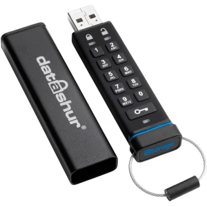 USB Stick 16 GB iStorage datAshur® Crna IS-FL-DA-256-16 USB 2.0 slika