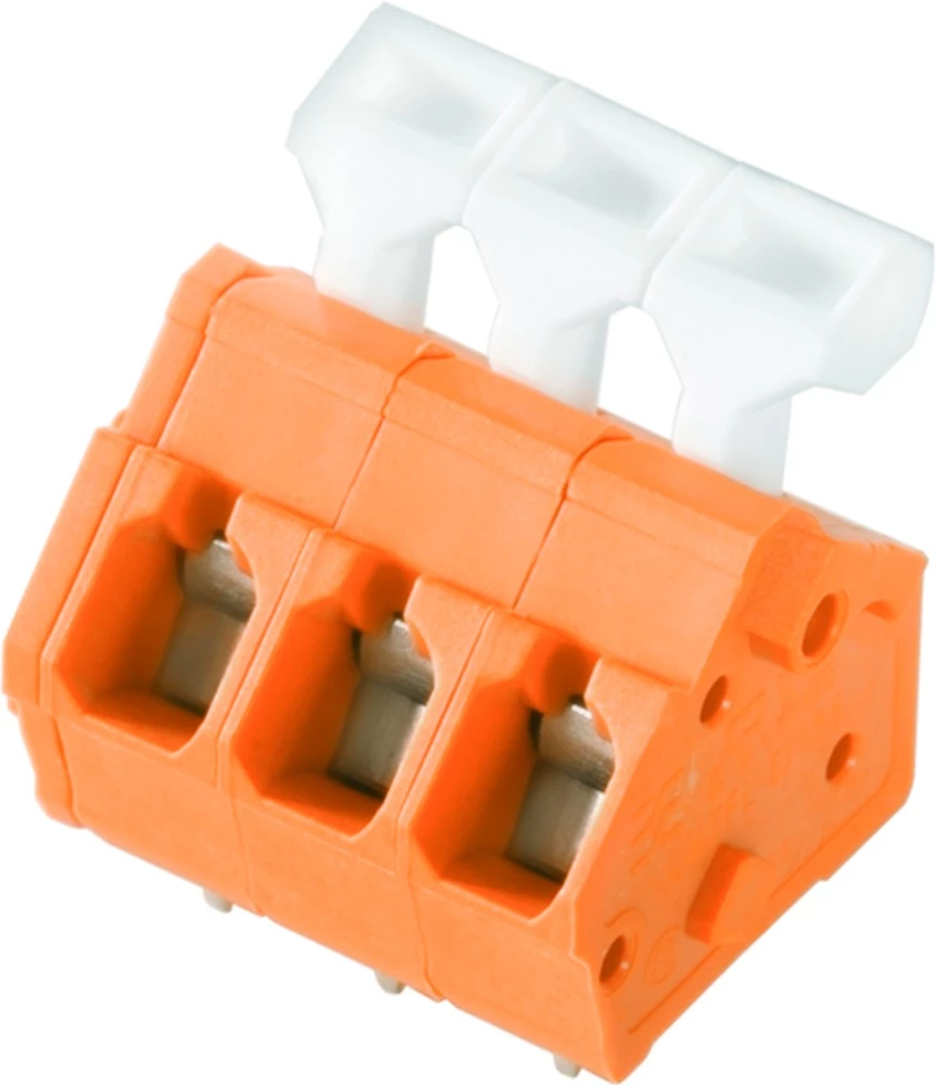 Opružna blok stezaljka, narančaste boje 1958470000 sadržaj: 50 kom. slika