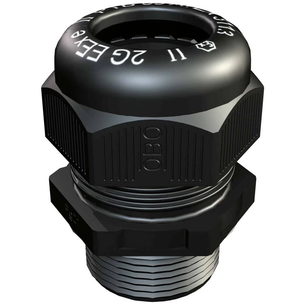 OBO Bettermann 2050307 kabelska uvodnica sa zaštitom od potega, s brtvom M12  plastika crna 50 St. slika