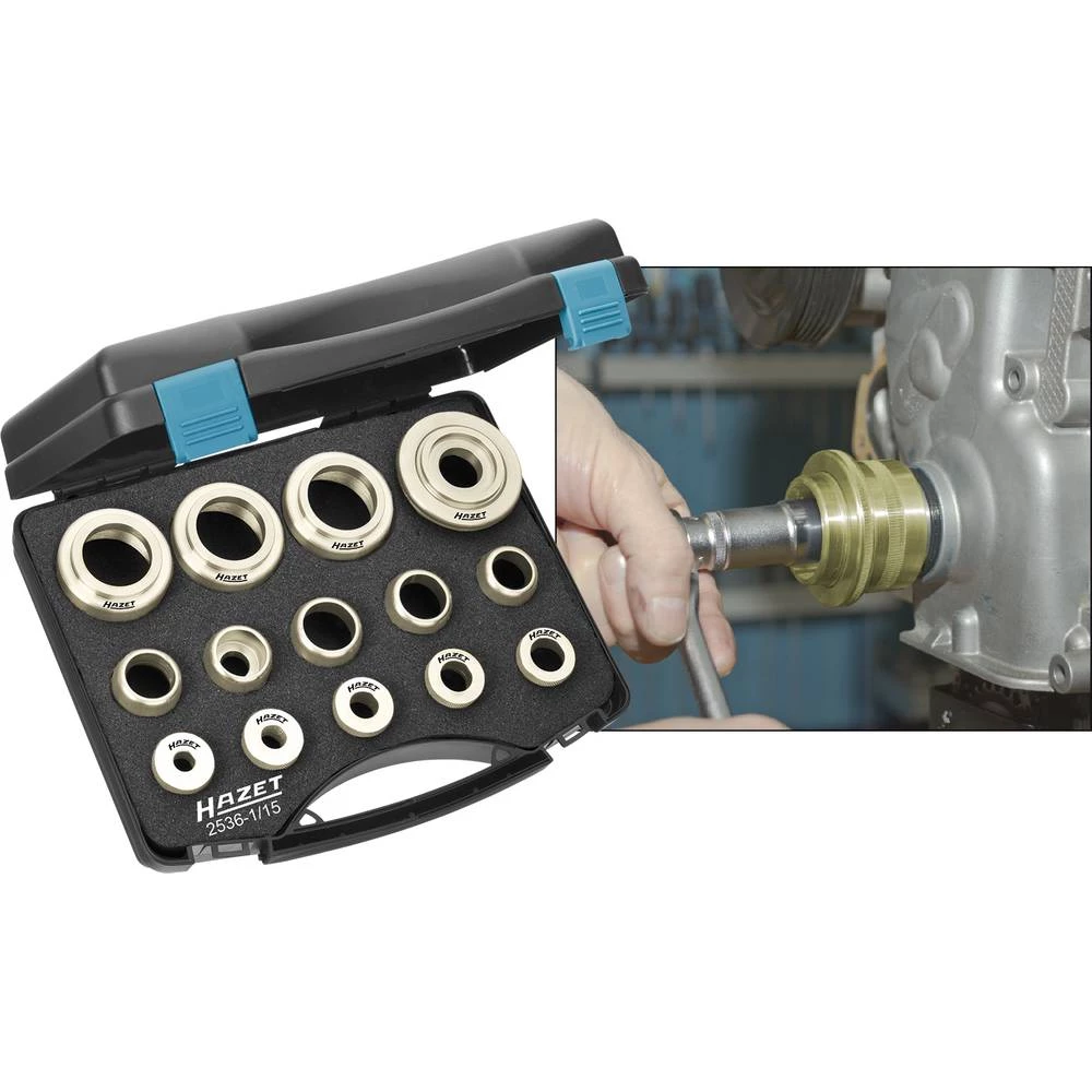 Skup alata za montažu, 15-dijelni Hazet 2536-1/15 slika