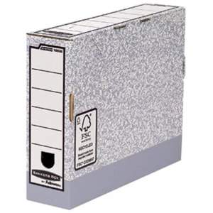 Bankers Box 1080001 Archivschachtel System DIN A4 Siva, Bijela slika