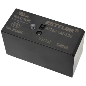 Zettler Electronics AZ762-1AE-12DE relej za tiskane pločice 12 V/DC 16 A 1 zatvarač 1 St. slika