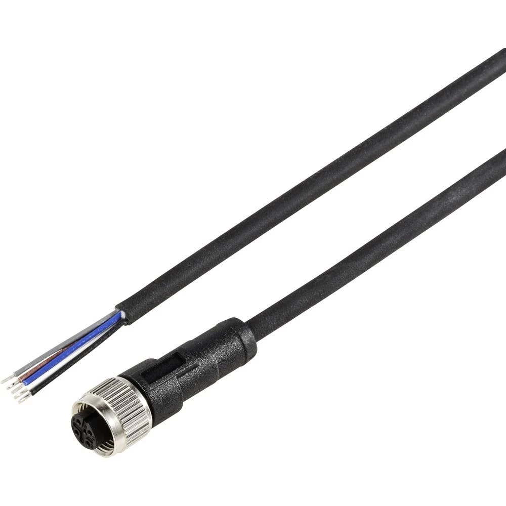 TRU COMPONENTS TC-12833108 priključni kabel za senzor/aktivator M12 konektor, ravni 2 m Broj polova: 5 1 St. slika